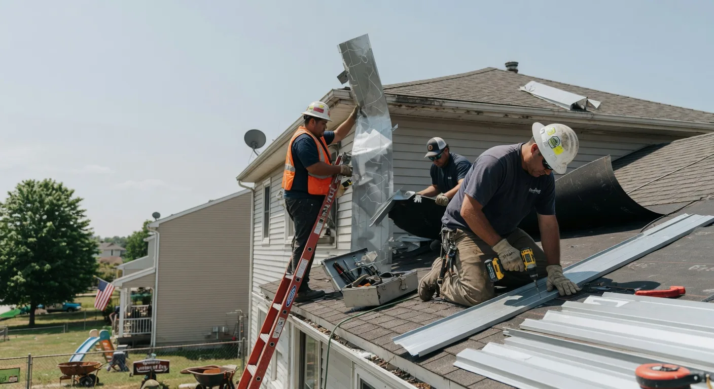 Storm Damage Metal Roof Repair in Sabillasville, MD